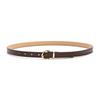Women Golden Color C-Body Buckle Leather Belt Korean Belt Version Fashion Fine C3P4