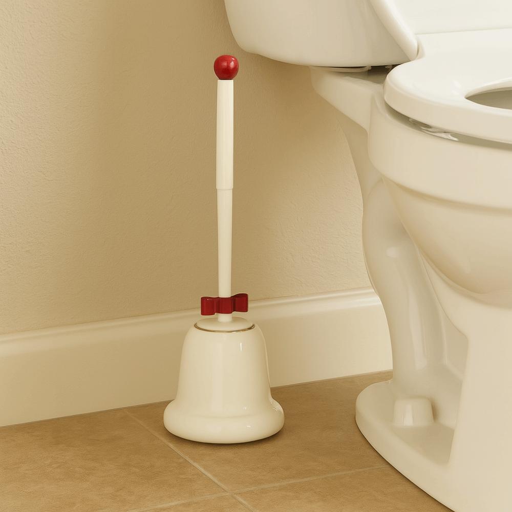 Hygienic Long Handle Toilet Brush Plastic Closestool Brush Toilet Scrubber  Dead Corner Cleaning