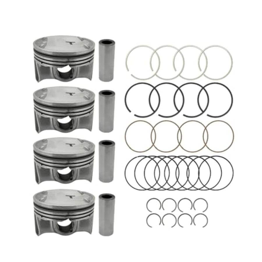 

STD Engine Piston Piston Ring Set Designed for 20162025 Hyundai Kia Genesis Sonata Optima Sorento Santa Fe G70 2.0L Turbo 23410 United States