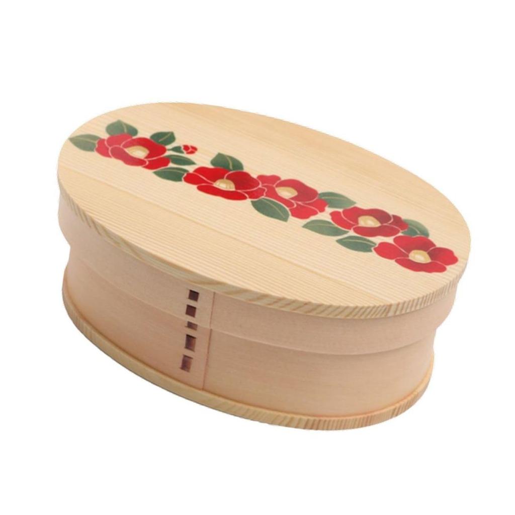Wooden Lunch 18cm X X Urethane with Current Model J-kitchens Humidity-Controlling Box, 13.5cm 6.8cm, 700ml, Maki-e Finish,
