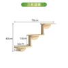 Wooden Cat House Elevated Bed for Cats Wall Mounted Kitten Villa Climbing Shelf for Pets Floating Shelves for Sleeping