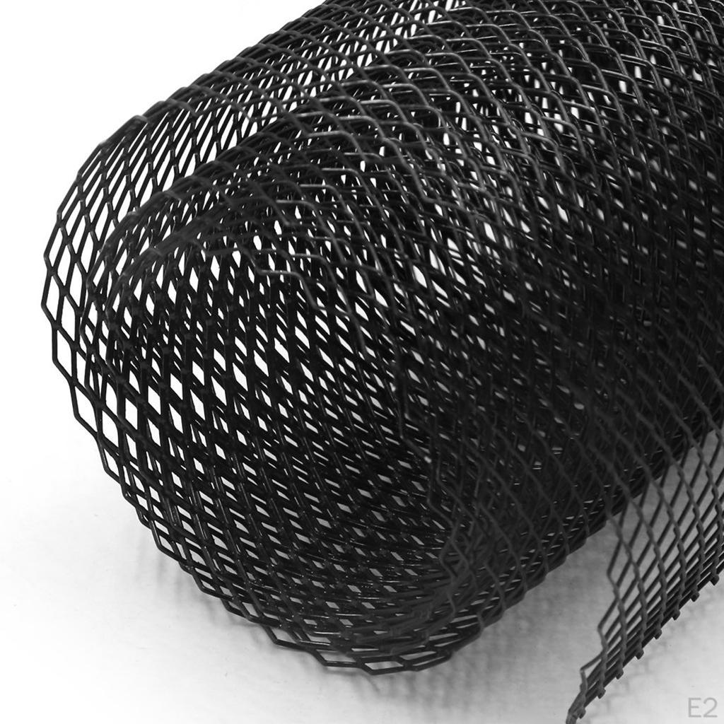 Grille Mesh Kit Hood Ventilation Aluminum