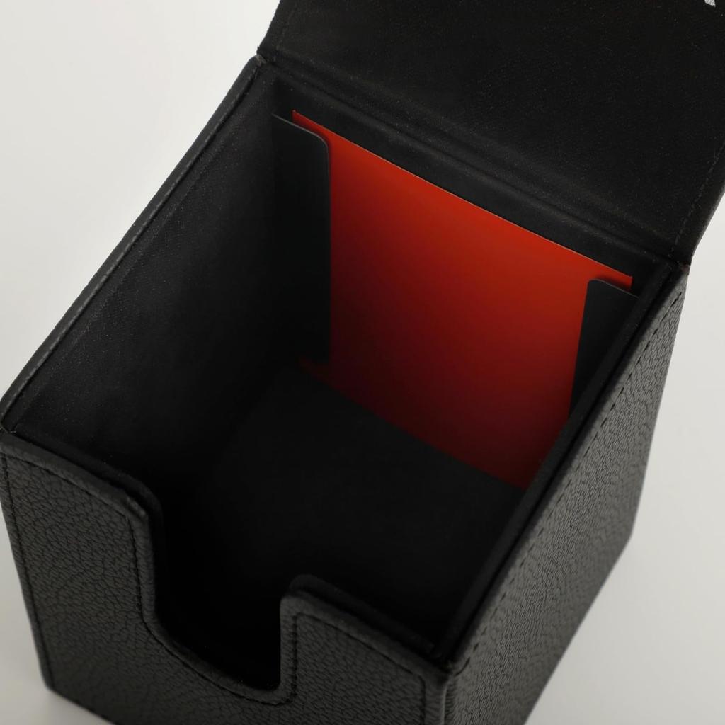TOYGER SASH CASE [Clear Deck Case for Seeing Contents] Space-Saving Card Viewing and Management, Compatible with Loaders and Hardening Cases (White)