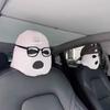 AABGD1 Car Seat Headcovers Personalized Knitted Headcovers Masked Man Funny Hat For Lexus IS250 IS300 RX330 RX350 GX200 GX300 LX470