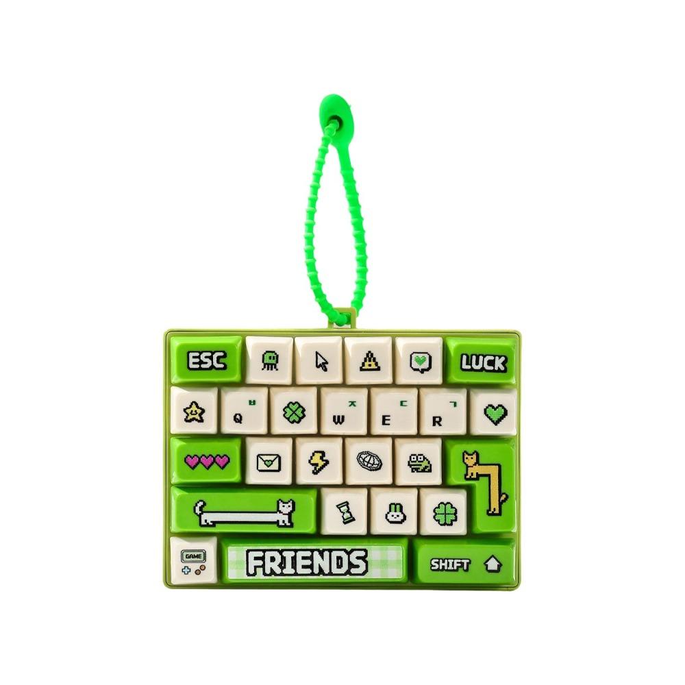 Creative 26 Keys Keyboard Fidget Keychain 26 Keys Keyboard Keychain  Party Favor Gift