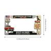 Veteran Memorial License Plate Iron Art Frame Ornament