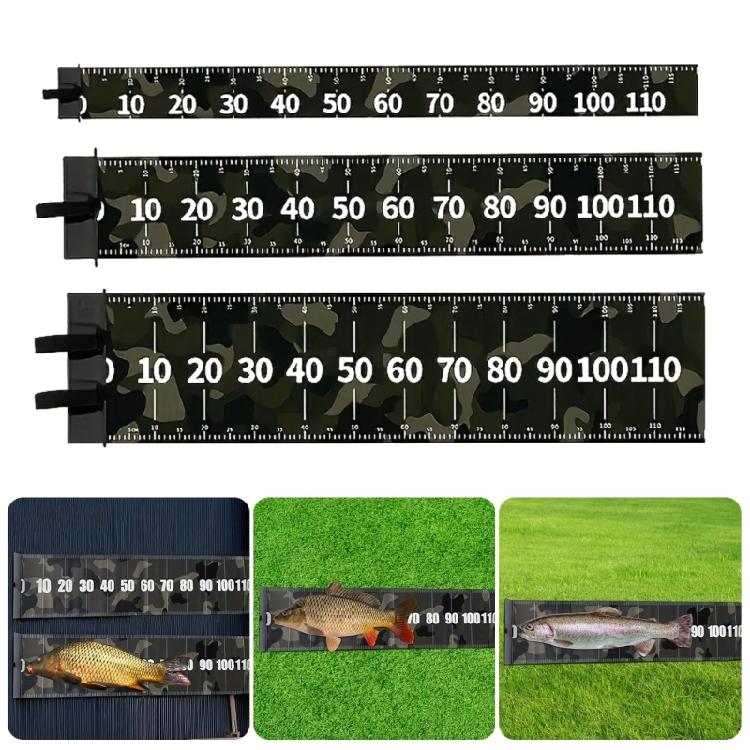 Fishing Essential Portable Fish Ruler Measurement Tool for Anglers Fishing Tape Measure Saltwater Fish Measuring Tape