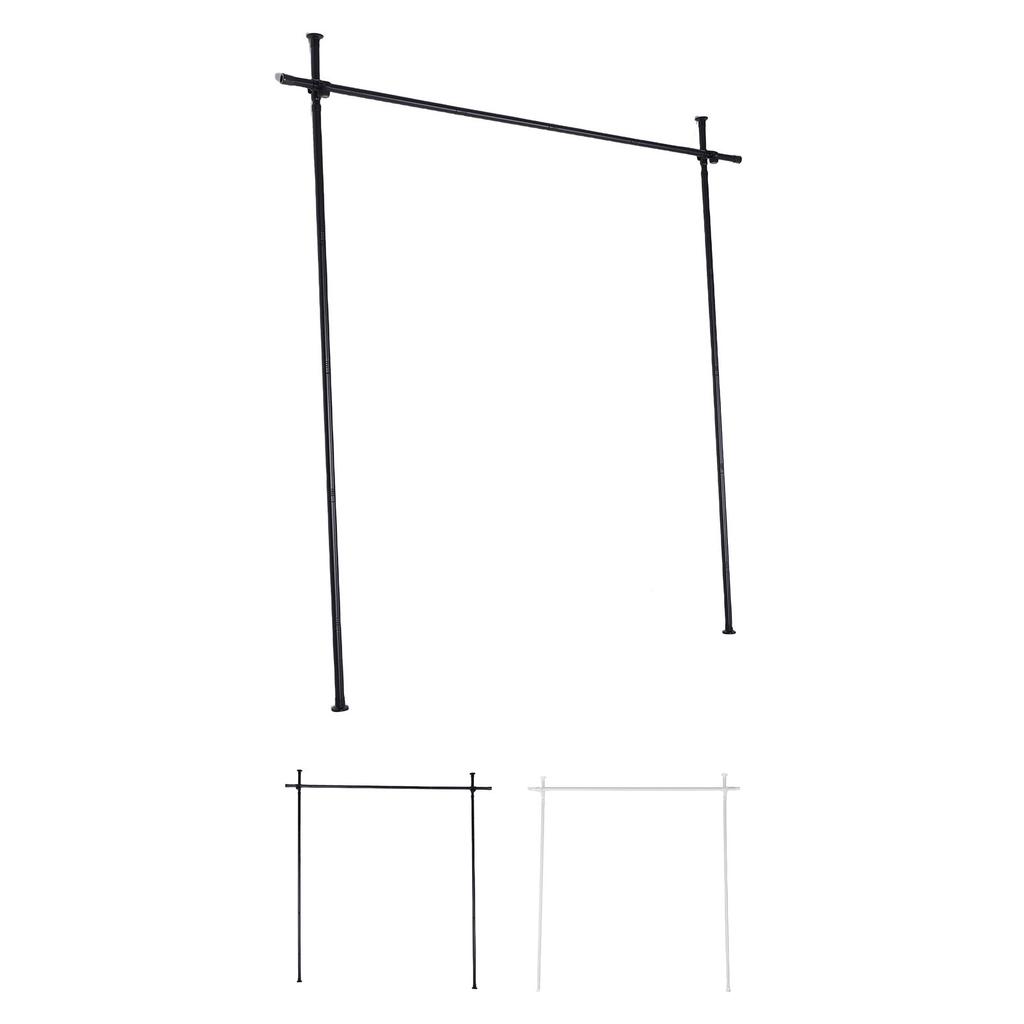 Room Divider Curtain Rod Carbon Steel Vertical Tension Rod for Room Separation Adjustable Partition Space Separator Curtain Stan