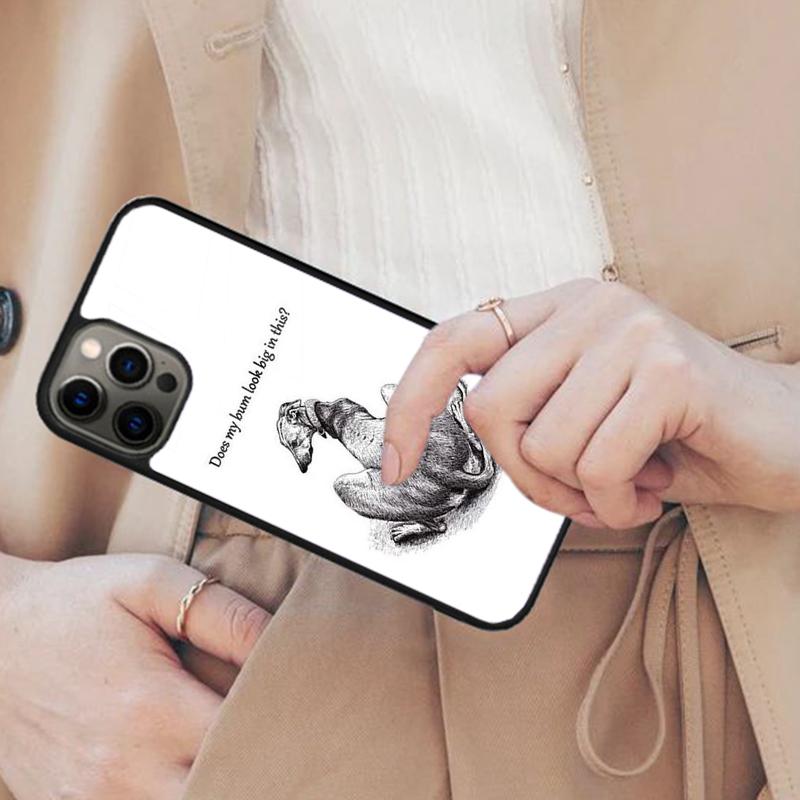 Galgo Greyhound Dog Magnetic Phone Case For APPLE iPhone 17 Air 16 14 13 12 Pro Max 15 Plus Wireless Charge With MagSafe Cover