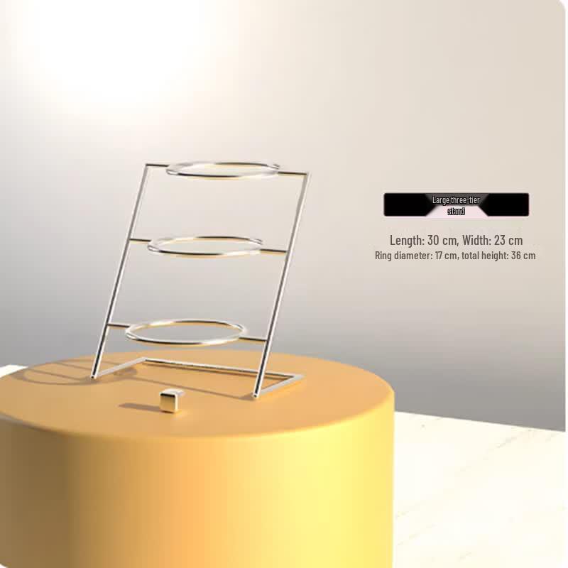 Nordic Multi-Tier Glass Fruit & Dessert Stand