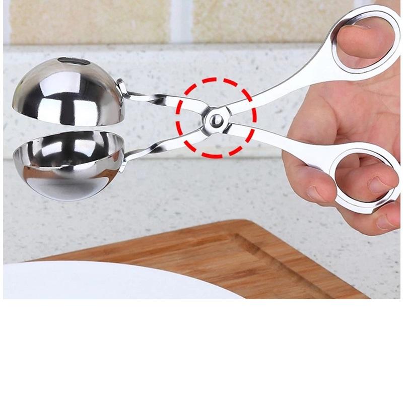 Küche Herstellung von Reisfleischknödeln Fischbällchen Herstellung von Reis- und Gemüsebrötchen Küchenzubehör Küchenzubehör aus Edelstahl