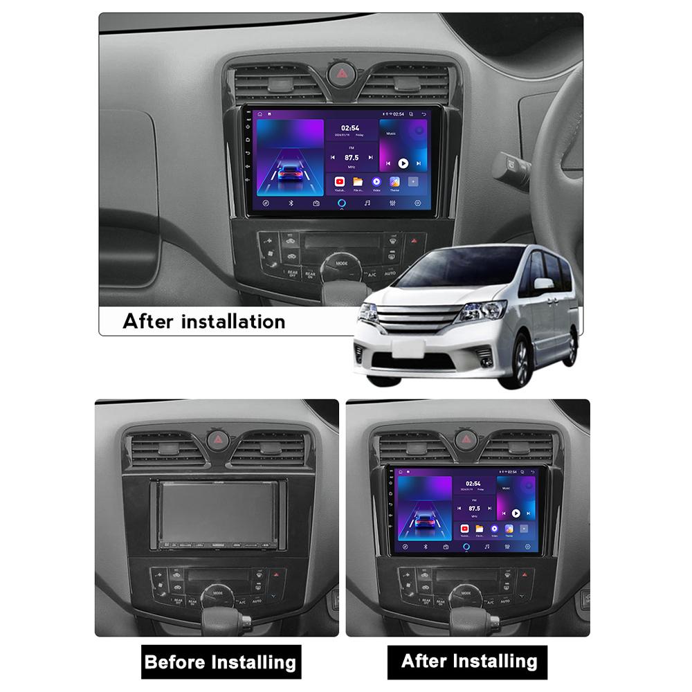 Android Car Radio For Nissan Serena 4 C26 2010 - 2016 Multimedia Player Head Unit Stereo GPS Navigation BT WIFI 1+16GB