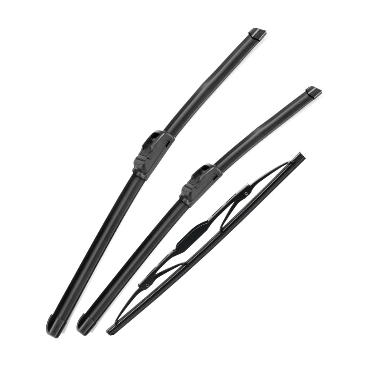 

For Chevrolet Captiva 2006-2018 2007 2008 2009 Wiper Front & Rear Wiper Blades Windshield Windscreen Window Brushes 24 +16 +13 Q02-24,Q02-16,T4-13-3 чёрный
