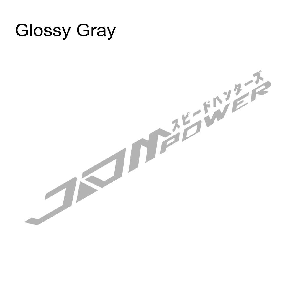 JDM Japanese Racing Vinyl Decal for Car Windshield Waterproof Non-Fading Self-Adhesive Car Sticker Auto Decoration Accessories