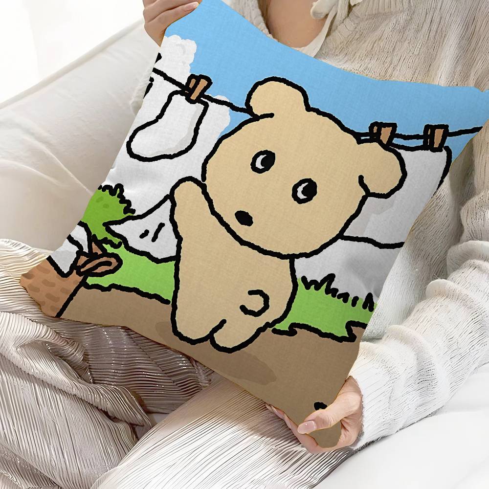 G-Ggamja Pillow Anime Pillow Sofa Bed Head Pillow Cover Cushion Cover 45x45 cm Fashion