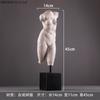 Nordic Half-body Statue Decoration Ornaments Creative Retro Frosted Resin Sculpture Art Living Room Desk Home Decoration Crafts