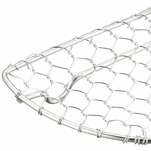 Yamako Tonkatsu Wire Mesh, Half Moon, Small, with Legs, 21385