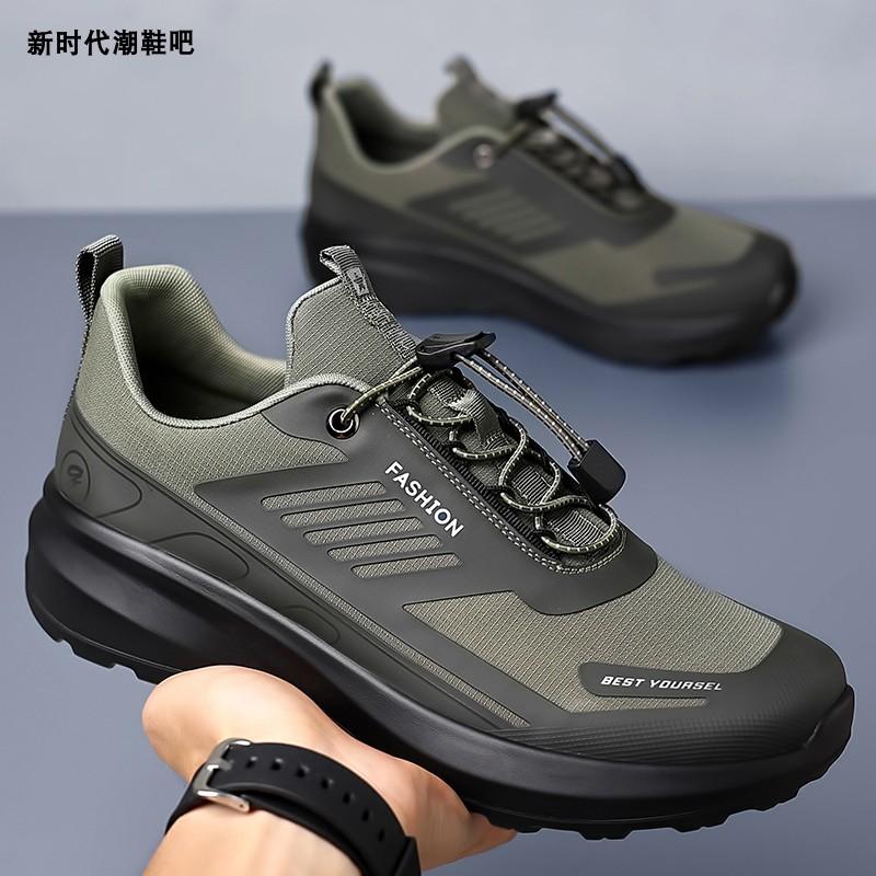 Mountaineering new spring and autumn outdoor off-road tourism wear-resistant soft-soled casual running shoes