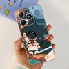 For Realme C63 C61 Phone Cover Case Cool Cartoon Dragon Space Man Cat Funda Soft Clear Silicone Bumper For Realme Narzo N61 N63