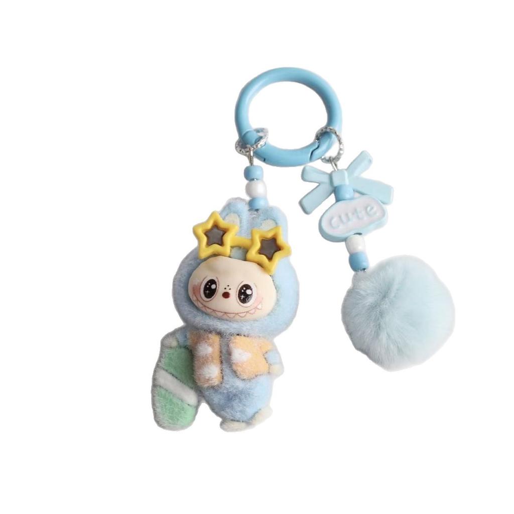 Breloc Iepure Surfing Placă Val Flocking Bijuterii DIY Păpușă Flocking Ornament Mic de Birou