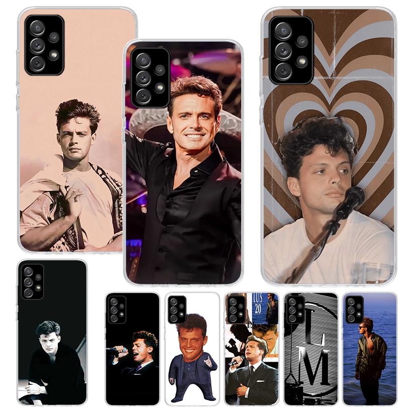L-Luis M-Miguel Singer Phone Case For Samsung Galaxy A52 A42 A32 A22 A12 A02S A51 A50 A71 A70 A41 A31 A21S A30S A20S A40 A30 A20