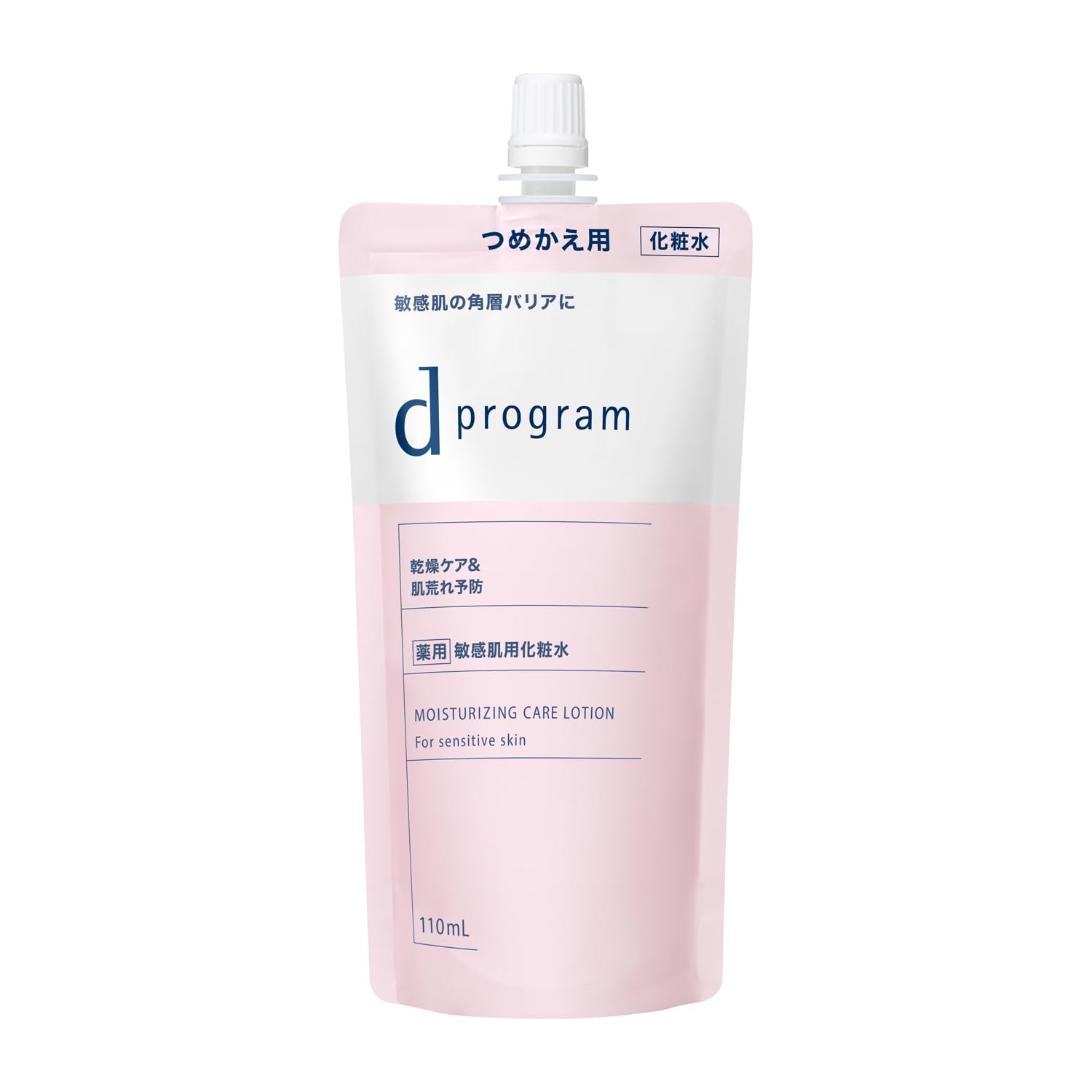 d program (Quasi-drug) Moist Care Lotion EX (Refill) 110mL | Toner/Lotion | Milk/Lotion type | Fragrance-free | Delicate skin, moisturizing, prevents