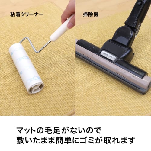 Sanbelm PallyPally Kitchen Mat, 47x80cm, Yellow, Machine Washable, Non-Slip, Water-Repellent, Small Size, Wipeable, Washable, Stylish, Nordic, Cute, P