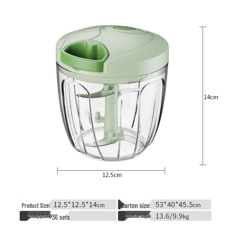 Manual Food Processor: Pumpkin Masher, Meat Grinder, Baby Food Maker, Onion Ginger Garlic Chopper