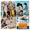 Sticker Stylish Cool Brand Stickers and Logo Popular Brand Smartphone Waterproof and Suitcase Stylish Waterproof Stickers for Water Cell and 7 Styles