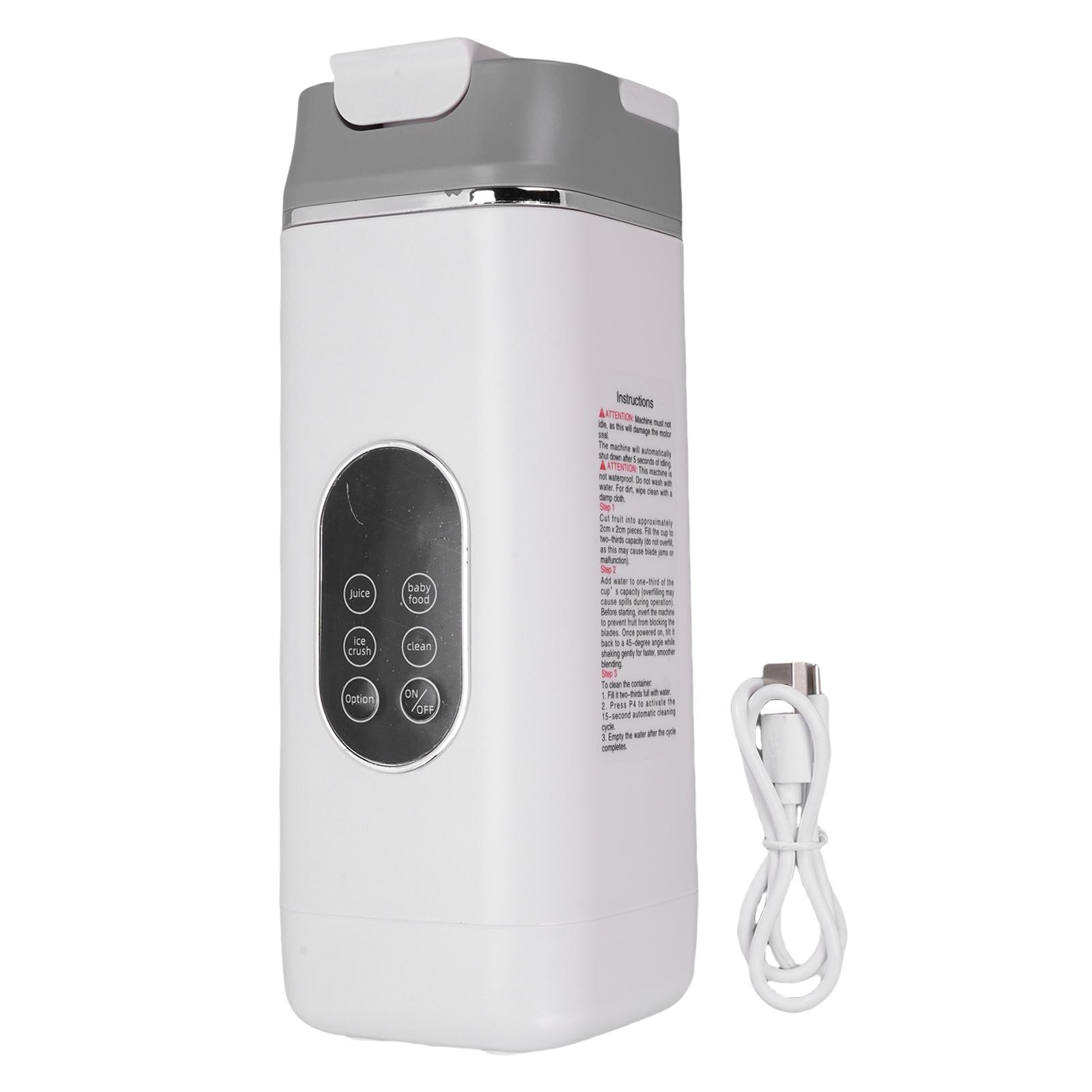 

Портативный блендер с 12 лезвиями, зарядкой через USB, цифровым дисплеем, для приготовления смузи, дорожный блендер, черный L(for 6.5-9kg) белый