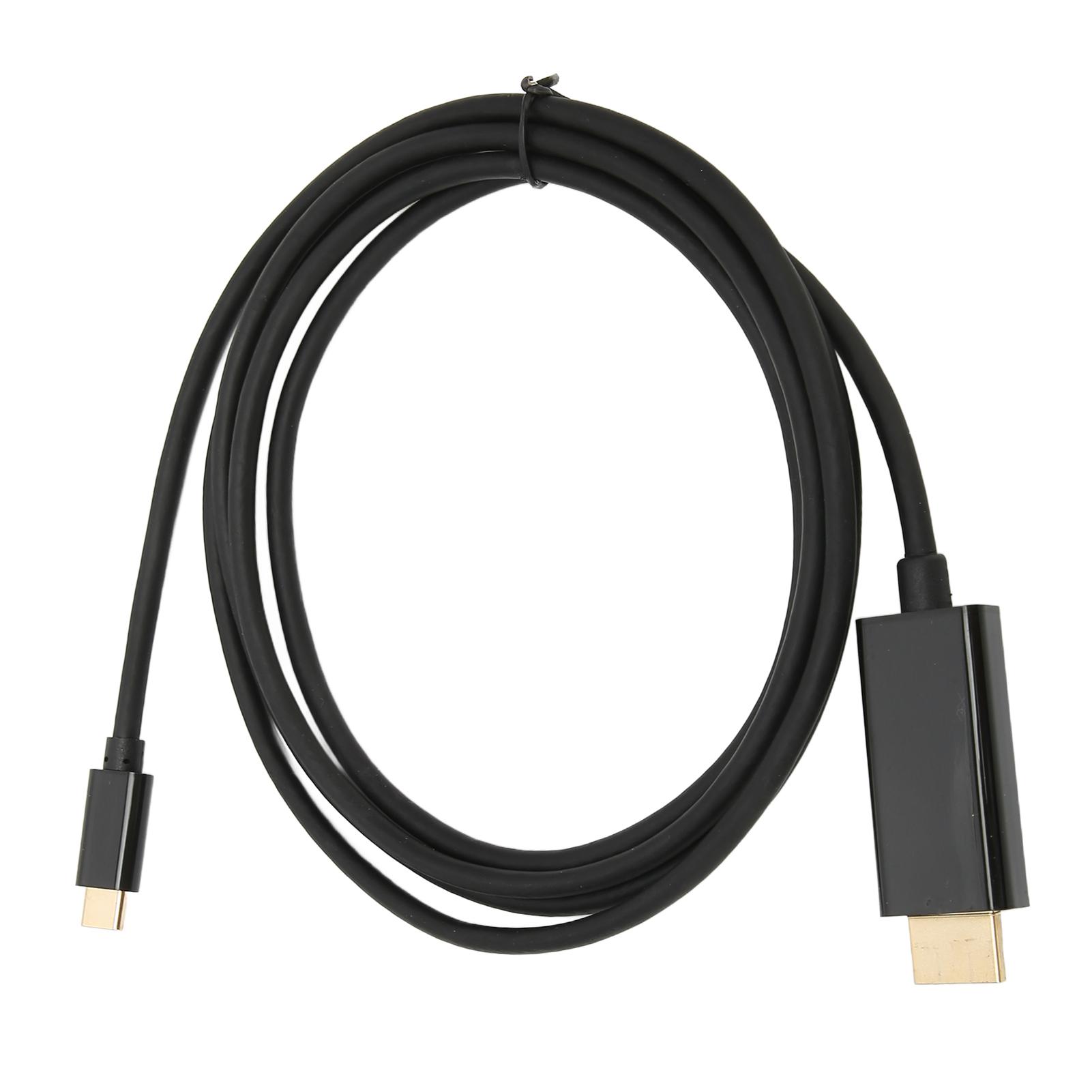 

TypeC to High Definition Multimedia Interface Cable Plug and Play Video Cable Suitable for Home Office