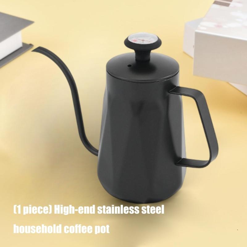 700ml Pour Coffee Kettles with Flows Spouts Design and Temperature Control Ideal for Home and Professional Use