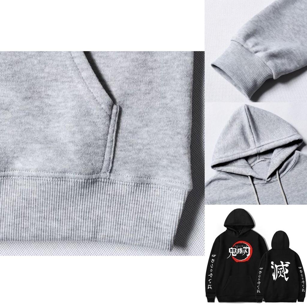 Luxurious Demon Slayer Kimetsu No Yaiba Hoodie With Soft Cotton Blend Material