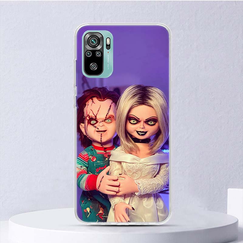 Chucky Doll Horror Movie Soft Case For Xiaomi Redmi 14C 13C 13 12C 12 10C 10 9A 9C 9T 9 Phone Cover 8 8A 7 7A 6 6A K80 K70 K60 K