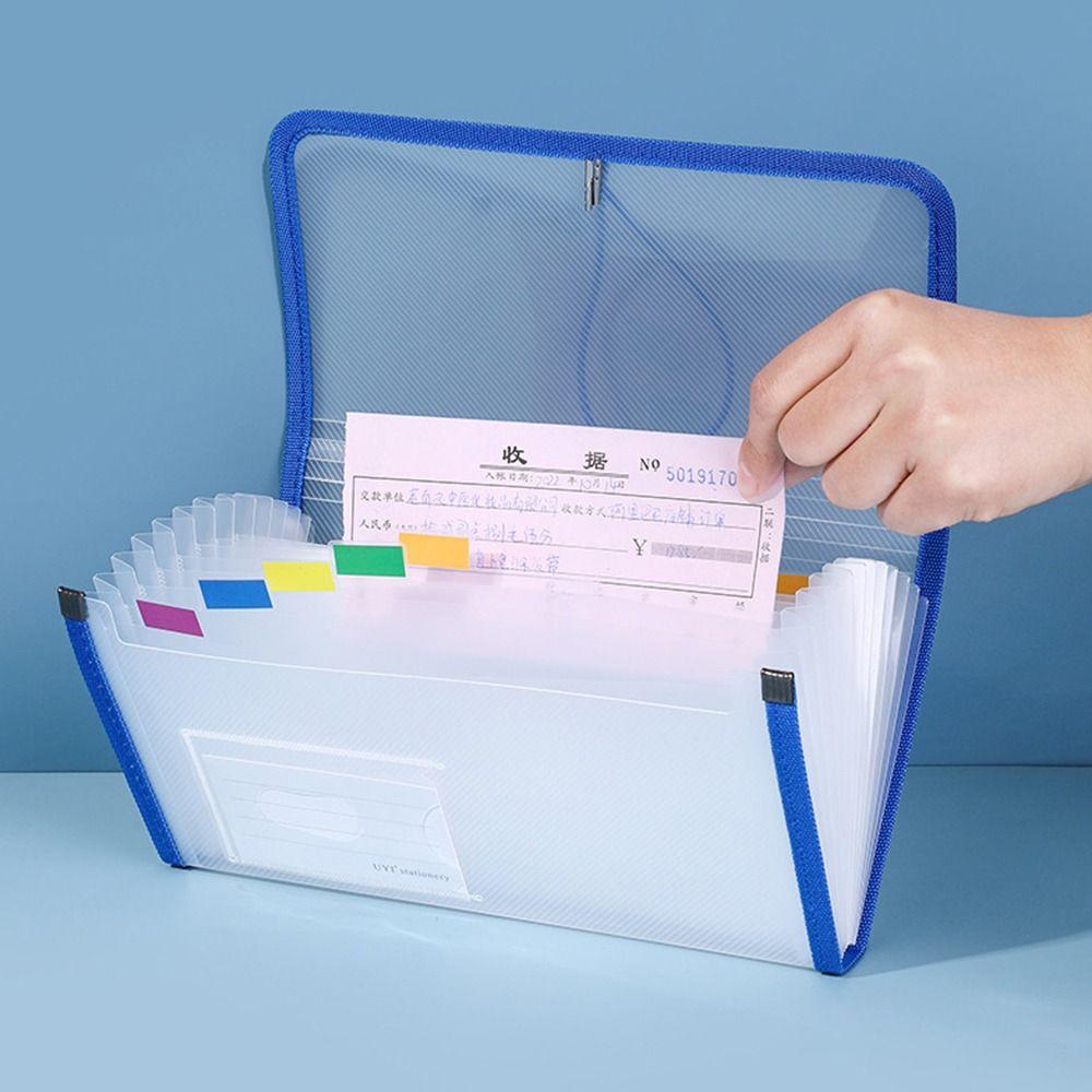 Classification B6 File Folder Strap Design Document Organizer Bill Storage Bag  Entrance Decoration