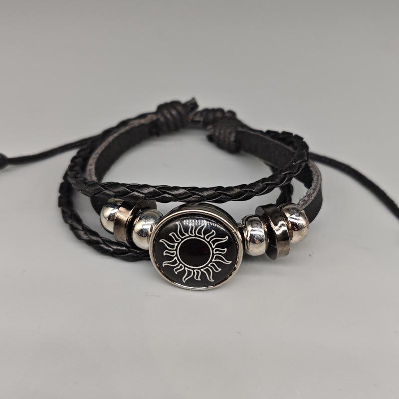 Sun & Moon Lovers Adjustable Bracelet - Best Friends, Internet Celebrity Style, Hot-Selling Niche for Students