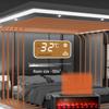 Intelligent Voice-Controlled Baseboard Heater with Simulated Flame and Rapid Heating Fan