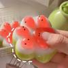 Cute Watermelon Three Color Cat Paw Squeeze Toys Tpr Slow Rebound Decompression Release Toy
