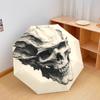 1 PC Automatic Folding Umbrella - Skull Pattern, Portable & Foldable Design with 8 Ribs, Christmas Birthday Gifts