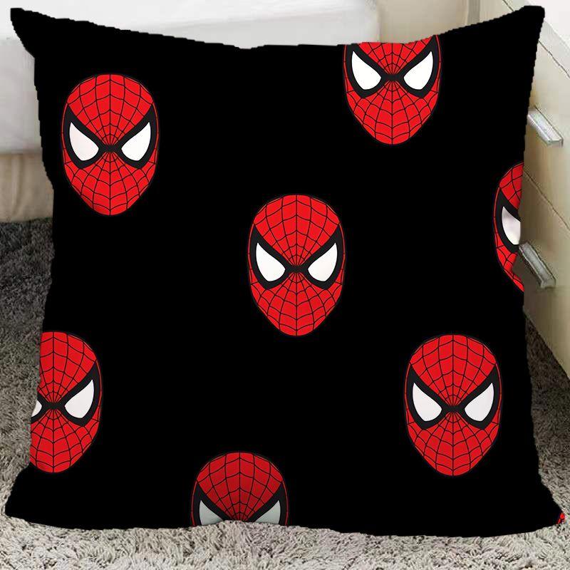 Spiderman Avengers Movie Peripheral Pillow Double-Sided Bedside Pillow Cushion