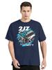 Japan Car 2JZ Engine Turbo Tuning JDM Printing T-Shirt Custom Casual Cotton O-Neck Tshirtunisex Clothing Oversized T Shirt