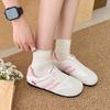 Ugly Cute Board Shoes Women's Pink Spring and Autumn New Niche Design Round Head Student Ballet Little White Shoes Sports Shoes