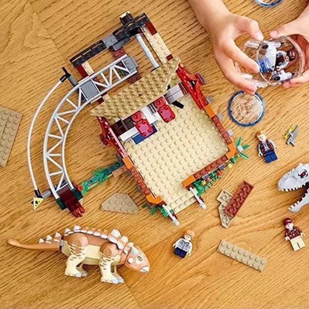 Assemble Model Dinosaur Building Blocks Mini Size Carnotaurus Building Blocks  Educational Play