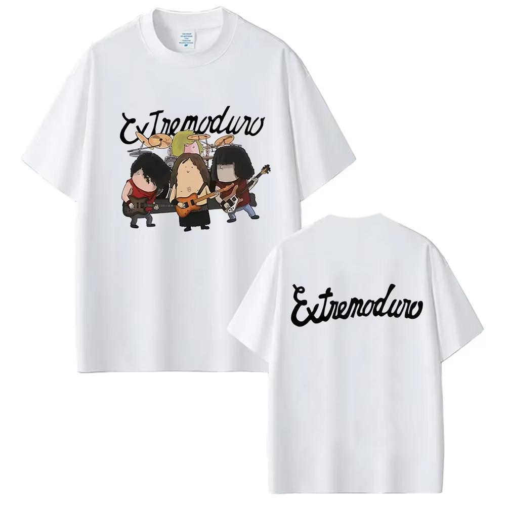 

Rock Band Extremoduro Tour Album Cover TShirt Rock Pop Music Hip Hop Style T Shirt Fashion Oversized Short Sleeve Tees 4XL