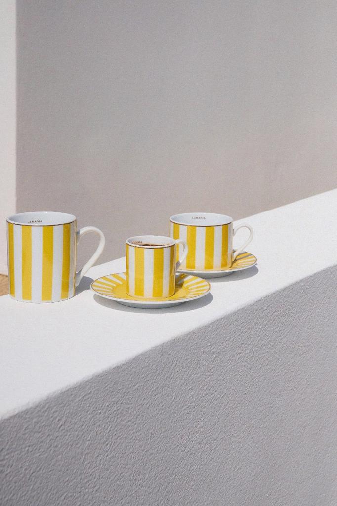 Ligne Yellow Mug