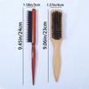 2pcs Pointed Tail Brush Set, Create a Smooth Ponytail + Smooth Hair, Easily Control the Flowing and Edges