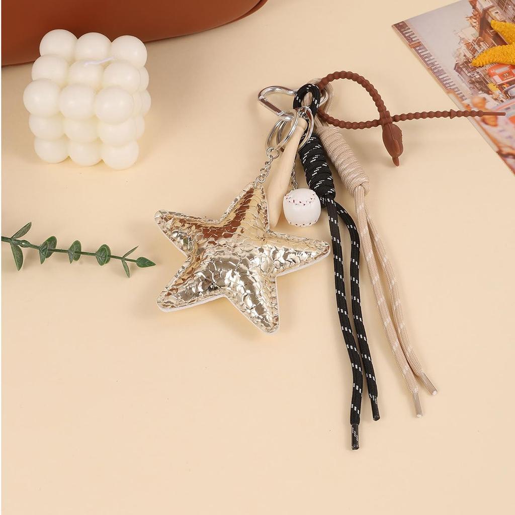 Jingling Bag Charms with Balls, Bats, Stars, Straps, and More Create a Cute, Sophisticated Look. [Product]