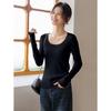 Mokana Women's Elegant Long Sleeve Knit Top