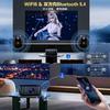 Lisowod L62Pro Projector TV 14 Compact Home Automatic Keystone Keystone WIFI Bidirectional Bluetooth Quiet Motorized HiFi Compatible with and Includes