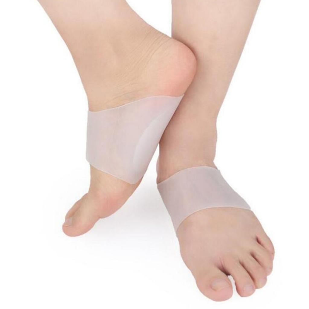 Soft Arch Support Foot Pad Plantar Fasciitis Foot Relief Shoe Cushions Soft Support Gels Sleeves for Men and Woman
